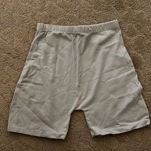 Brandy Melville Biker Shorts Taupe/Stone color